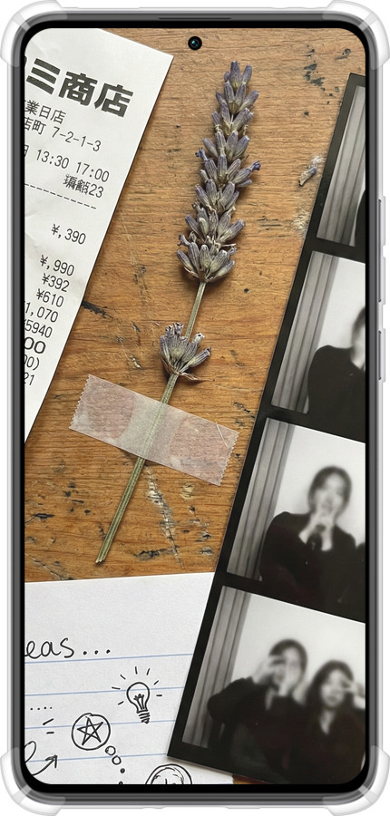 Силикон с усиленными углами чехол Aesthetic Scrapbook Collage для Xiaomi Redmi K60 - 6773sp-2973 изображение 