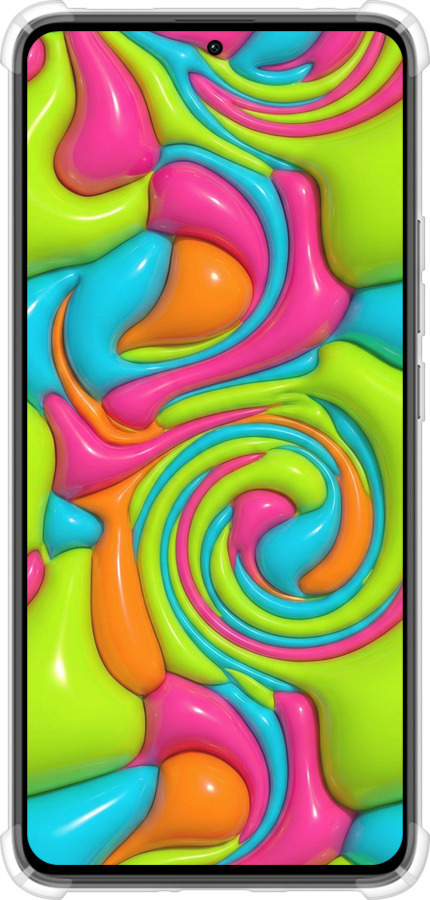 Силикон с усиленными углами чехол Y2K Jelly Dream для Xiaomi Redmi K60 - 6780sp-2973 изображение 