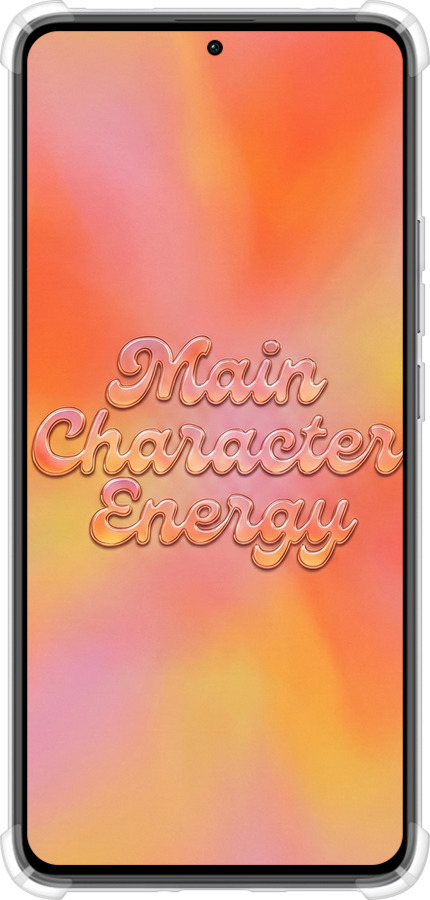 Силикон с усиленными углами чехол Aura Gradient Main Character Energy Aesthetic Y2K для Xiaomi Redmi K60 - 6783sp-2973 изображение 