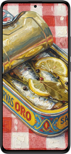 Силиконовый чехол Vintage Sardine Tin Phone для Xiaomi Poco F5 Pro 5G - 6772u-3193 изображение 