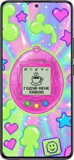 Силиконовый чехол Y2K Aesthetic Retro Pet: Годуй мене кавою для Xiaomi Redmi K70 - 6784u-3799 изображение 