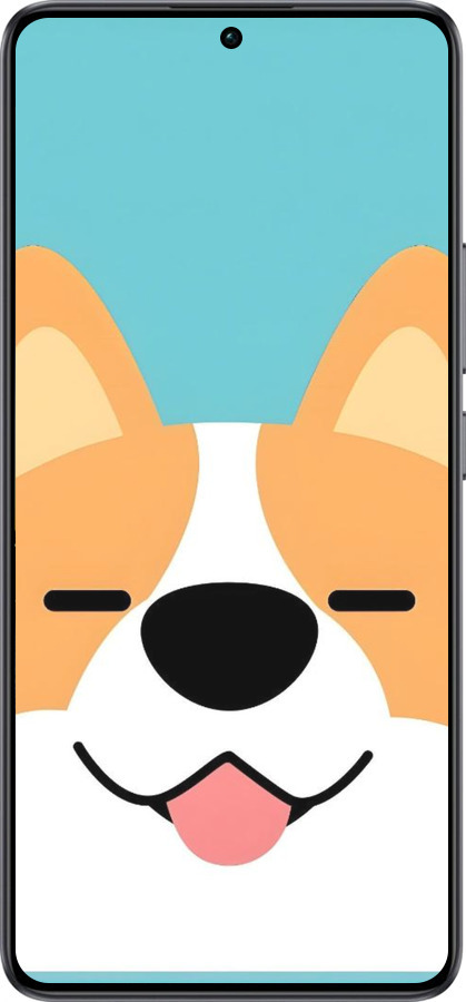 TPU чехол Корги для Xiaomi Redmi Turbo 3 5G - 6280b-3802 изображение 