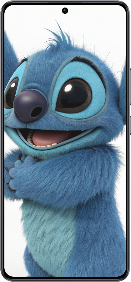 Силіконовий чехол Стіч 1 для Xiaomi Poco F6 - 6686u-3754 изображение 