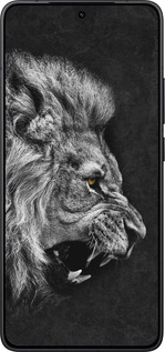 Силиконовый чехол Лев для Xiaomi POCO F7 Pro - 1080u-4085 изображение 
