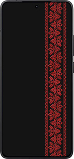 Силіконовий чехол Вишиванка 53 для Xiaomi POCO F7 Pro - 2041u-4085 изображение 