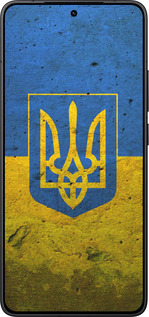 Силиконовый чехол Флаг и герб Украины 2 для Xiaomi POCO F7 Pro - 378u-4085 изображение 