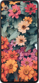 Силіконовий чехол Beauty flowers для Xiaomi POCO F7 Pro - 4050u-4085 изображение 
