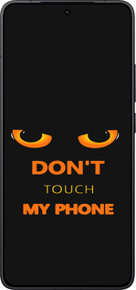 Силиконовый чехол Don't touch the phone для Xiaomi Redmi K80 - 4261u-4148 изображение 
