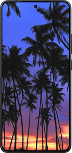 Силіконовий чехол Пальми для Xiaomi Redmi K80 - 4324u-4148 изображение 