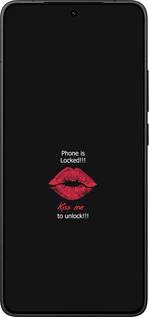 Силиконовый чехол Разблокируй-поцелуй для Xiaomi Redmi K80 - 4372u-4148 изображение 