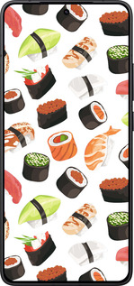 Силиконовый чехол Суши для Xiaomi Redmi K80 - 4404u-4148 изображение 