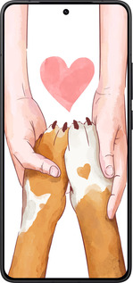 Силиконовый чехол Дружба для Xiaomi Redmi K80 - 4410u-4148 изображение 