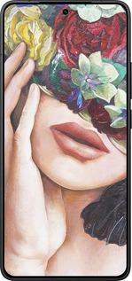 Силиконовый чехол Head Flower для Xiaomi Redmi K80 - 4460u-4148 изображение 