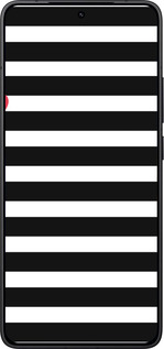 Силіконовий чехол Чорно-білі смуги для Xiaomi Redmi K80 - 4461u-4148 изображение 