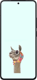 Силіконовий чехол Модна лама для Xiaomi POCO F7 Pro - 4479u-4085 изображение 