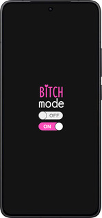 Силиконовый чехол Bitch mode для Xiaomi Redmi K80 - 4548u-4148 изображение 