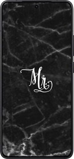 Силіконовий чехол Мармур1 для Xiaomi Redmi K80 - 4582u-4148 изображение 