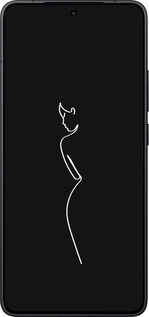 Силиконовый чехол Силуэт1 для Xiaomi Redmi K80 - 4590u-4148 изображение 