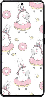 Силиконовый чехол Единорожки для Xiaomi Redmi K80 - 4659u-4148 изображение 