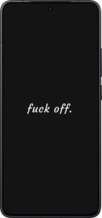 Силиконовый чехол Fuck off для Xiaomi Redmi K80 - 4731u-4148 изображение 