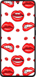 Силиконовый чехол Губы v3 для Xiaomi Redmi K80 - 5477u-4148 изображение 