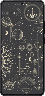 Силіконовий чехол Фаза місяця для Xiaomi Redmi K80 - 5605u-4148 изображение 