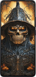 Силиконовый чехол Череп 2 для Xiaomi Redmi K80 - 5652u-4148 изображение 