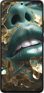 Силиконовый чехол Губы 2 для Xiaomi Redmi K80 - 5667u-4148 изображение 