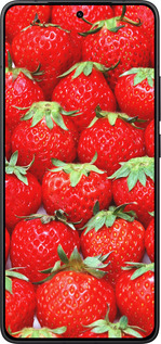 Силиконовый чехол Клубника для Xiaomi Redmi K80 - 6020u-4148 изображение 
