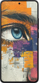 Силиконовый чехол Цветная фреска для Xiaomi Redmi K80 - 6032u-4148 изображение 