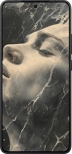 Силиконовый чехол Мраморная женщина для Xiaomi Redmi K80 - 6040u-4148 изображение 
