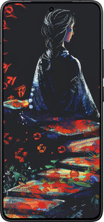 Силиконовый чехол Мечтательная девушка для Xiaomi Redmi K80 - 6042u-4148 изображение 