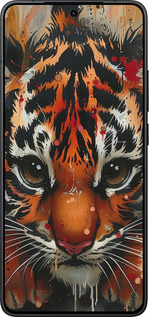 Силіконовий чехол Mini tiger для Xiaomi POCO F7 Pro - 6052u-4085 изображение 