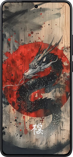 Силиконовый чехол Восточный дух для Xiaomi Redmi K80 - 6100u-4148 изображение 