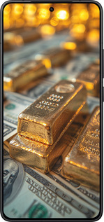 Силиконовый чехол Слитки и доллары для Xiaomi Redmi K80 - 6105u-4148 изображение 