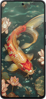 Силиконовый чехол Мелодия Лотоса для Xiaomi Redmi K80 - 6106u-4148 изображение 