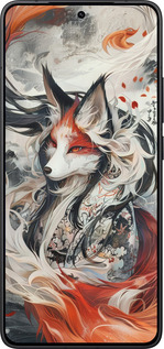 Силиконовый чехол Дух кицунэ' для Xiaomi POCO F7 Pro - 6107u-4085 изображение 