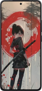 Силіконовий чехол Сутінки воїна: Танок з катаною для Xiaomi Redmi K80 - 6123u-4148 изображение 