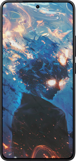 Силиконовый чехол Сатору Годжо для Xiaomi POCO F7 Pro - 6129u-4085 изображение 