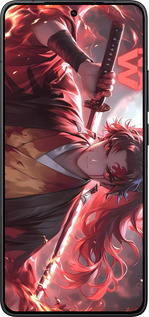 Силиконовый чехол Аниме воин для Xiaomi Redmi K80 - 6281u-4148 изображение 