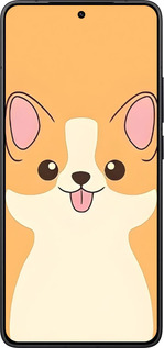 Силіконовий чехол Милый пес для Xiaomi Redmi K80 - 6296u-4148 изображение 