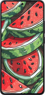Силиконовый чехол Арбуз для Xiaomi Redmi K80 - 6315u-4148 изображение 