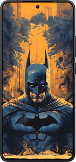 Силіконовий чехол Бетмен для Xiaomi POCO F7 Pro - 6335u-4085 изображение 