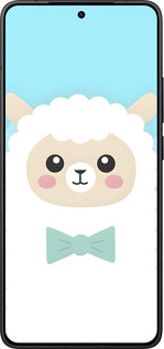 Силиконовый чехол Милый барашек для Xiaomi POCO F7 Pro - 6355u-4085 изображение 