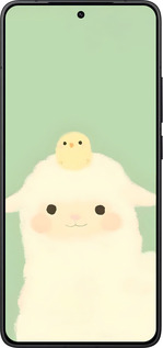 Силіконовий чехол Барашек и ципленок для Xiaomi POCO F7 Pro - 6369u-4085 изображение 