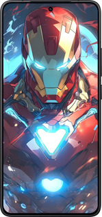 Силіконовий чехол Железный человек для Xiaomi Redmi K80 - 6372u-4148 изображение 