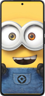 Силіконовий чехол Миньон для Xiaomi Redmi K80 - 6389u-4148 изображение 
