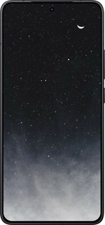 Силиконовый чехол Сині хмари, Синій місяць для Xiaomi Redmi K80 - 6396u-4148 изображение 