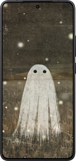 Силіконовий чехол Привид та світлячки для Xiaomi Redmi K80 - 6406u-4148 изображение 