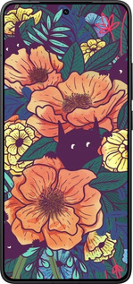 Силиконовый чехол С изображением полевых цветов для Xiaomi POCO F7 Pro - 6419u-4085 изображение 